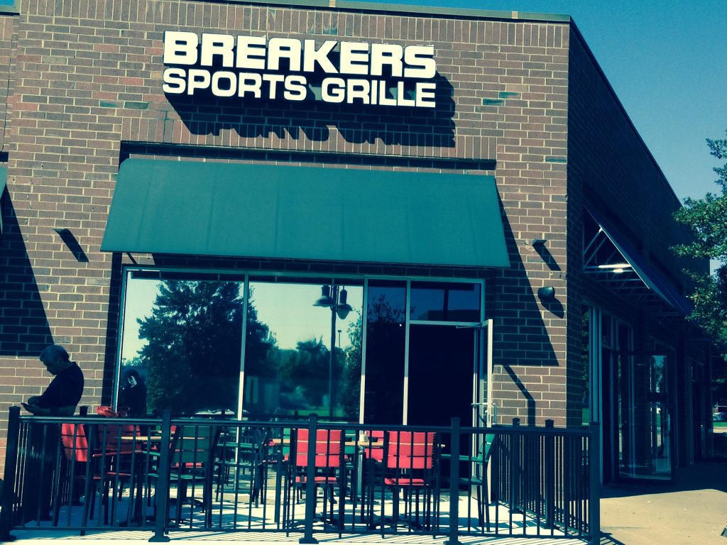 Breakers Sports Grille offers plenty of parking, daily food & beverage specials, and a combination of sports & horse racing on over 50 TVs.