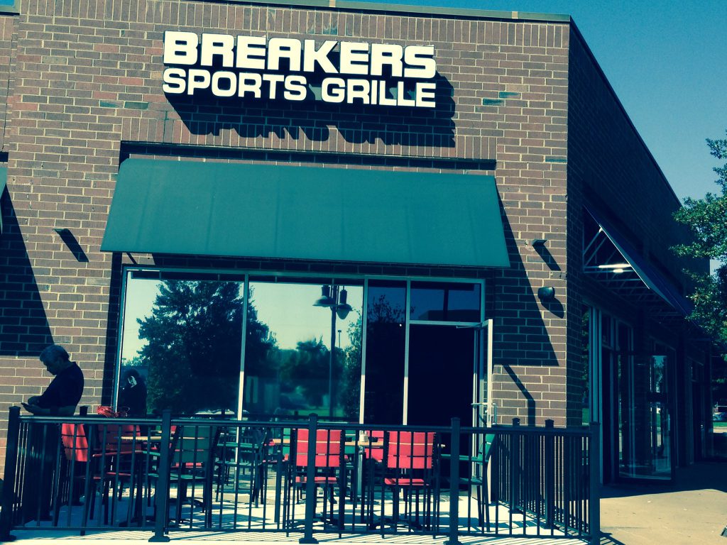 The first OTB will open at Breakers Sports Grille, 9127 W. Broad Street in the TJ Maxx Shopping Center.
