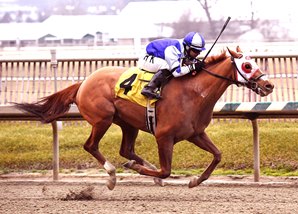 Page McKenney wins at Laurel. Photo by Jim McCue.